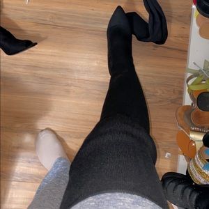 Thigh high boots size 8 never worn